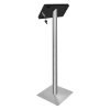 Soporte de suelo Fino para iPad Air/Pro de 11 pulgadas 2024 - negro/acero inoxidable