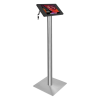 iPad floor stand Fino for iPad 10.9 & 11 inch - black/stainless steel 