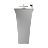 Wooden lectern Neptune - grey