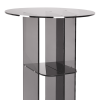 Presentatietafel Isco - rond - 100 cm - antraciet