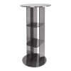 Presentatietafel Isco - rond - 100 cm - antraciet