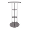 Presentatietafel Isco - rond - 100 cm - antraciet