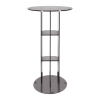 Presentatietafel Isco - rond - 100 cm - antraciet