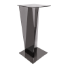 Presentation table Pepe - square - 100 cm - anthracite