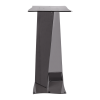 Presentation table Valverde - square - 100 cm - anthracite