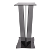 Presentation table Valverde - square - 100 cm - anthracite