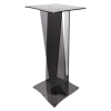 Presentation table Valverde - square - 100 cm - anthracite