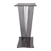 Presentation table Valverde - square - 100 cm - anthracite