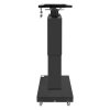 Soporte de suelo electrónico regulable en altura Suegiu para iPad 9.7 - negro 