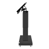 Electronic height adjustable iPad floor stand Ascento for iPad 9.7 - black