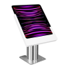 Domo Slide tafelhouder met laadfunctionaliteit voor iPad Air 11 inch 2024 - wit/RVS