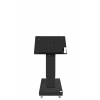 Height adjustable workstation Assistenza - black