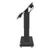 Height adjustable lectern Leggio - black