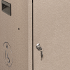 Armario de recarga BRVDC12 USB-C para 12 dispositivos móviles de hasta 17 pulgadas - bronce