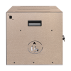 BRVD12 Charging cabinet for 12 mobile devices up to 17 inches - bronze - power strip