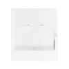 Domo Slide tablet wandhouder vlak met laadfunctionaliteit voor iPad Air 13 inch 2025 - wit