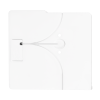 Domo Slide tablet wandhouder vlak met laadfunctionaliteit voor iPad 11 inch 2025 - wit