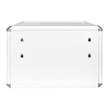 Armario de carga BRV12v2T para 12 tablets o portátiles hasta 16 pulgadas - con temporizador - blanco
