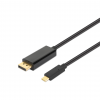 Cavo adattatore da USB-C a DisplayPort - 2 metri - nero