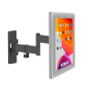 Supporto a parete flessibile per tablet 265 mm Securo S per tablet da 7-8 pollici - acciaio inox