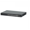 24-Port Gigabit Ethernet Web-Managed PoE+ Switch with 4 Combo Ports - 370W PoE, Rackmount