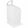 EQUAL wheelchair-accessible lectern - white