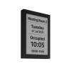 Wandhouder met geïntegreerd 13-inch E-ink-scherm – zwart