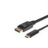 USB-C naar DisplayPort adapterkabel - 1 meter - zwart