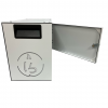 Lockable wall cabinet WBTOK24W for 24 smartphones - white