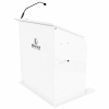 EQUAL wheelchair-accessible lectern - white