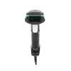 Lector de códigos de barras LED portátil de largo alcance 2D - 60 escaneos/segundo - 450 mm de profundidad de escaneado