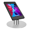 Tablet desk stand Fino for Samsung Galaxy Tab A9+ 11 inch 2023 - stainless steel/black