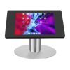 Tablet table stand Fino for Samsung Galaxy Tab S8 Ultra 14.6 inch tablet - black/ stainless steel