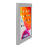 Tablet wall holder flat to wall Securo XL for 13-16 inch tablets - gray