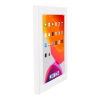 Soporte de pared plano Securo S para tablets de 7-8 pulgadas - blanco