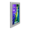 Tablet wall mount flat Securo M for 9-11 inch tablets - stainless steel