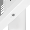 Height adjustable tablet floor stand with LED lighting Securo L for 12-13 inch tablets - white