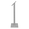 Tablet floor stand Securo M for 9-11 inch tablets - stainless steel