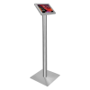 Tablet floor stand Securo M for 9-11 inch tablets - stainless steel