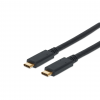 Cable SuperSpeed USB-C a USB-C - 5 Gbps - 60W - 2 metros - negro