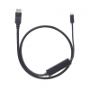 USB-C naar DisplayPort adapterkabel - 1 meter - zwart