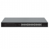24-Poorts Gigabit Ethernet PoE+ Switch met 2 SFP-poorten - 370W PoE, Rackmount
