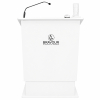 EQUAL wheelchair-accessible lectern - white