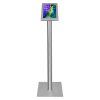 Tablet floor stand Securo M for 9-11 inch tablets - stainless steel