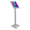 Securo XL tablet floor stand for 13-16 inch tablets - stainless steel