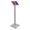 Tablet floor stand Securo L for 12-13 inch tablets - stainless steel