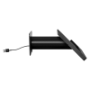 Domo Slide wall mount with charging functionality for iPad 10.9 & 11 inches - black
