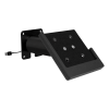 Soporte de pared Domo Slide con función de carga para iPad 10.2 y 10.5 - negro