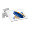 Tablet wall-mount Fino for Samsung Galaxy Tab A 10.5 - white/stainless steel 