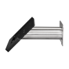 Supporto a parete Domo Slide per iPad 10.2 e 10.5 - nero/acciaio inox